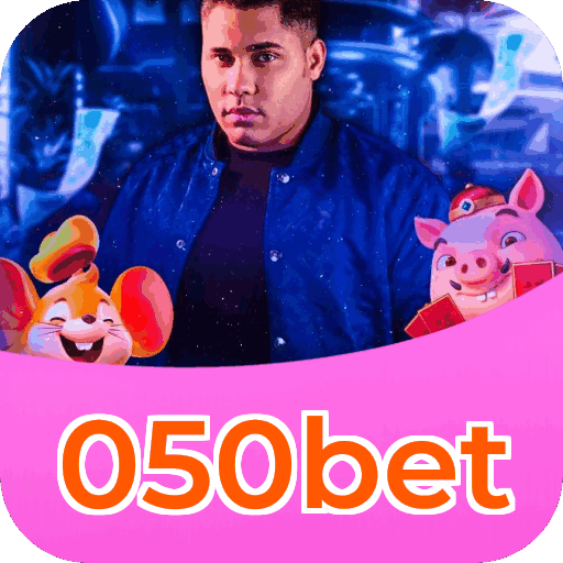 Interface do aplicativo 050bet mostrando jogos disponíveis no iOS e Android